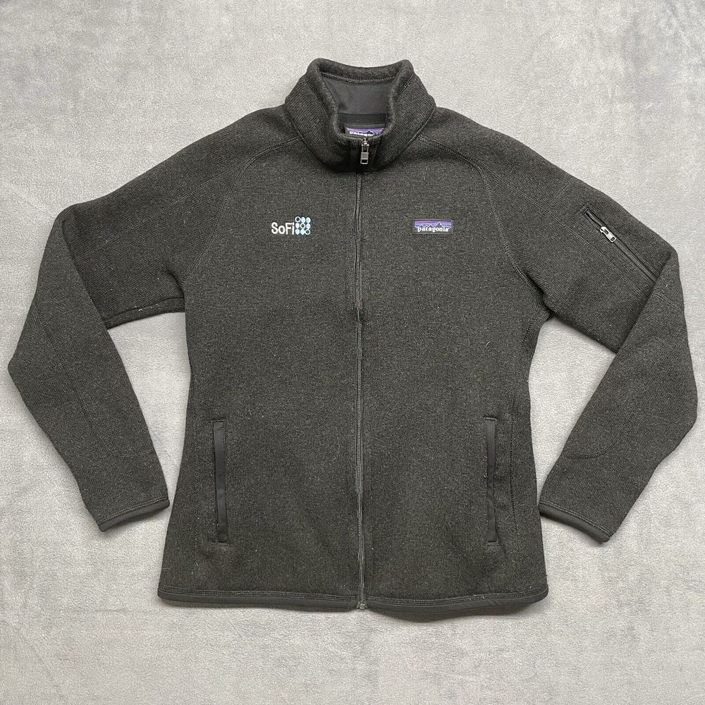 Patagonia Women's Dark Charcoal Full-Zip Fleece Jacket
